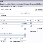 Customer Info General Tab