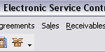 Main tool bar